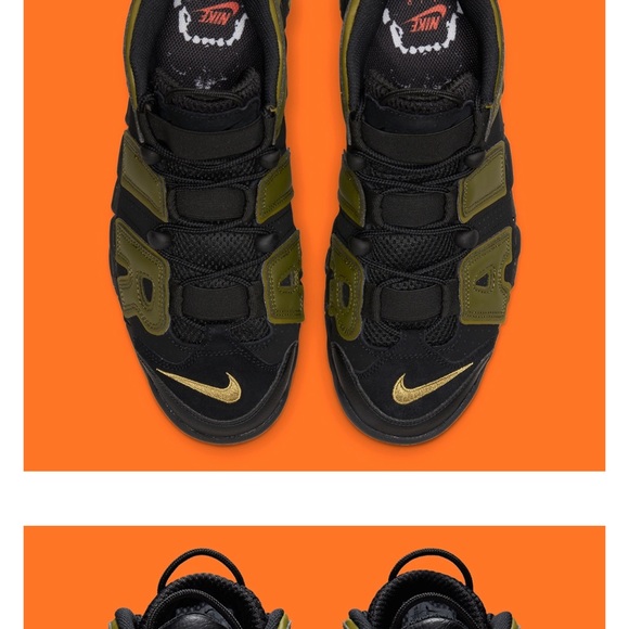 Nike Air MORE UPTEMPO Unisex Street Style Plain Logo Sneaker’s - Picture 2 of 6